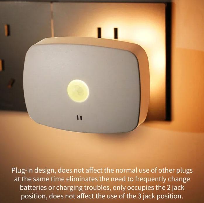 Світильник із датчиком руху та світла Білий 220В (EU) - фото 5 Світильник із датчиком руху та світла Білий 220В (EU) - фото 5