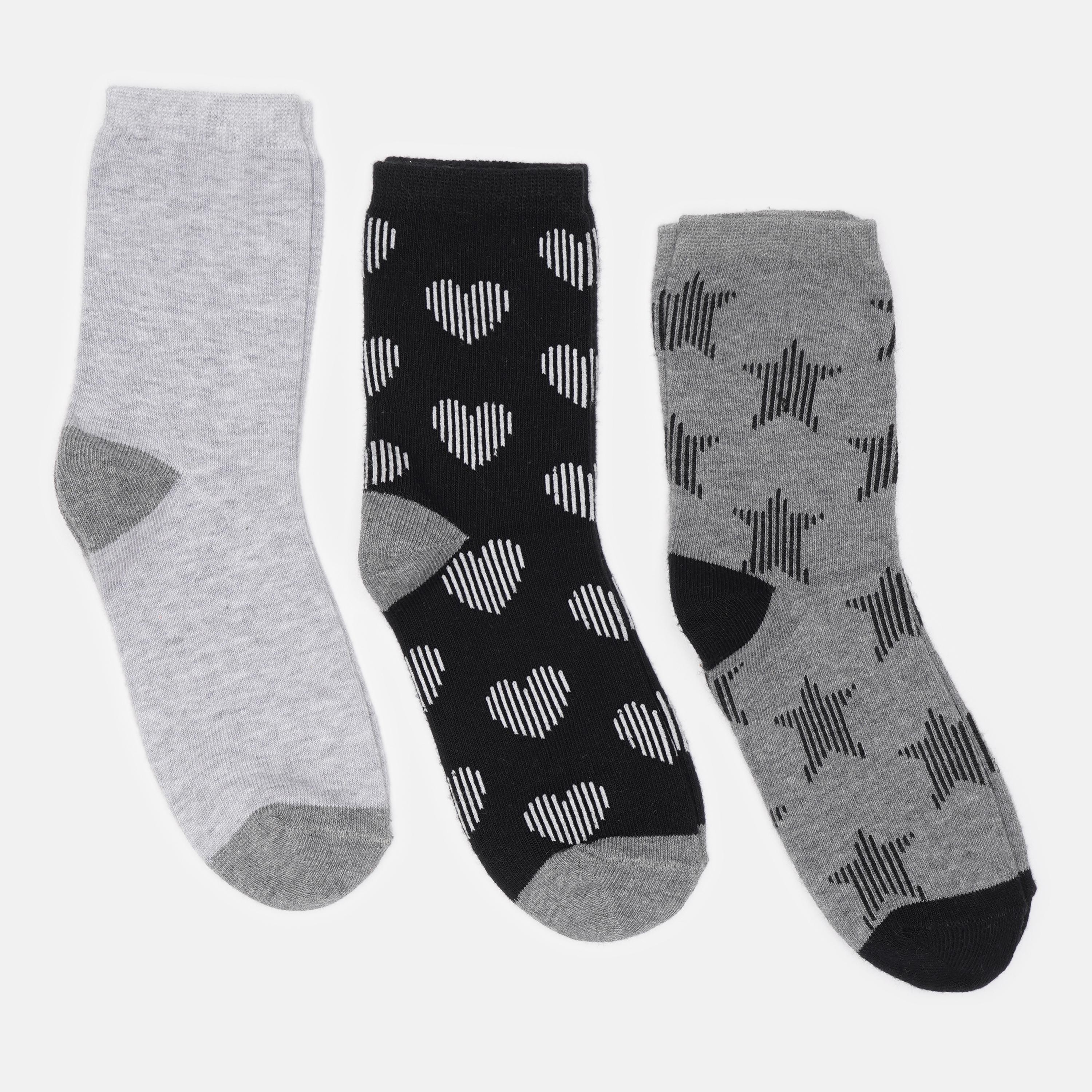Шкарпетки C&A 3 пари р. 27-30 Сіро-чорний (1309554741)