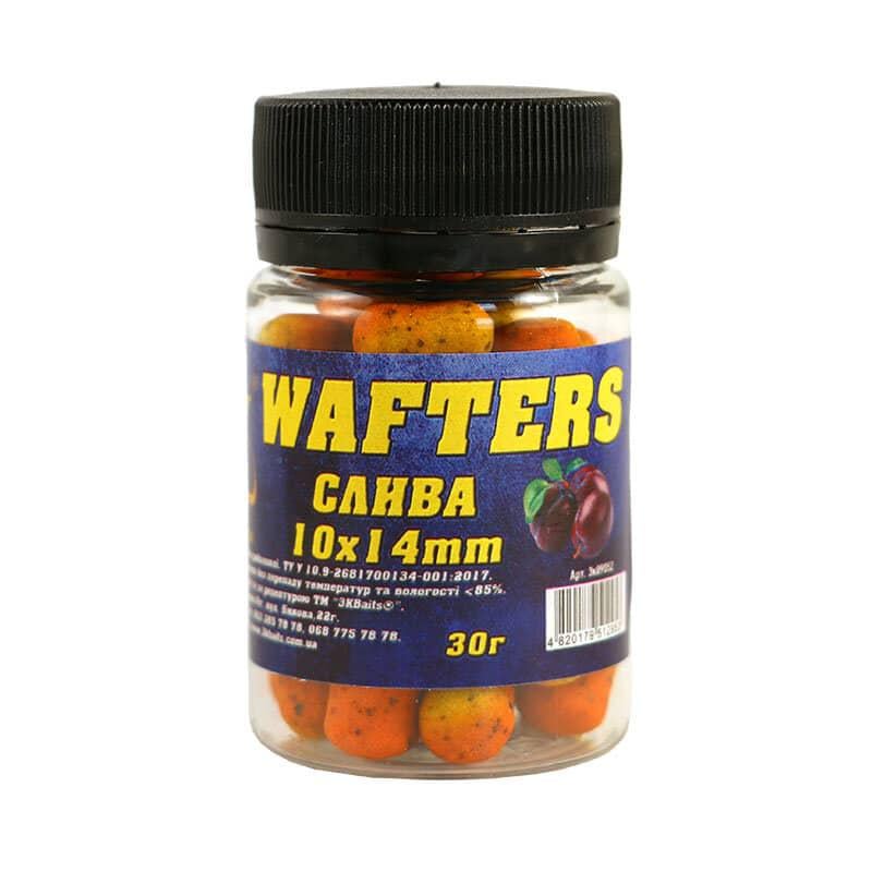 Бойл збалансований 3KBaits Wafters Слива 10х14 мм 30 г (3KB1333)