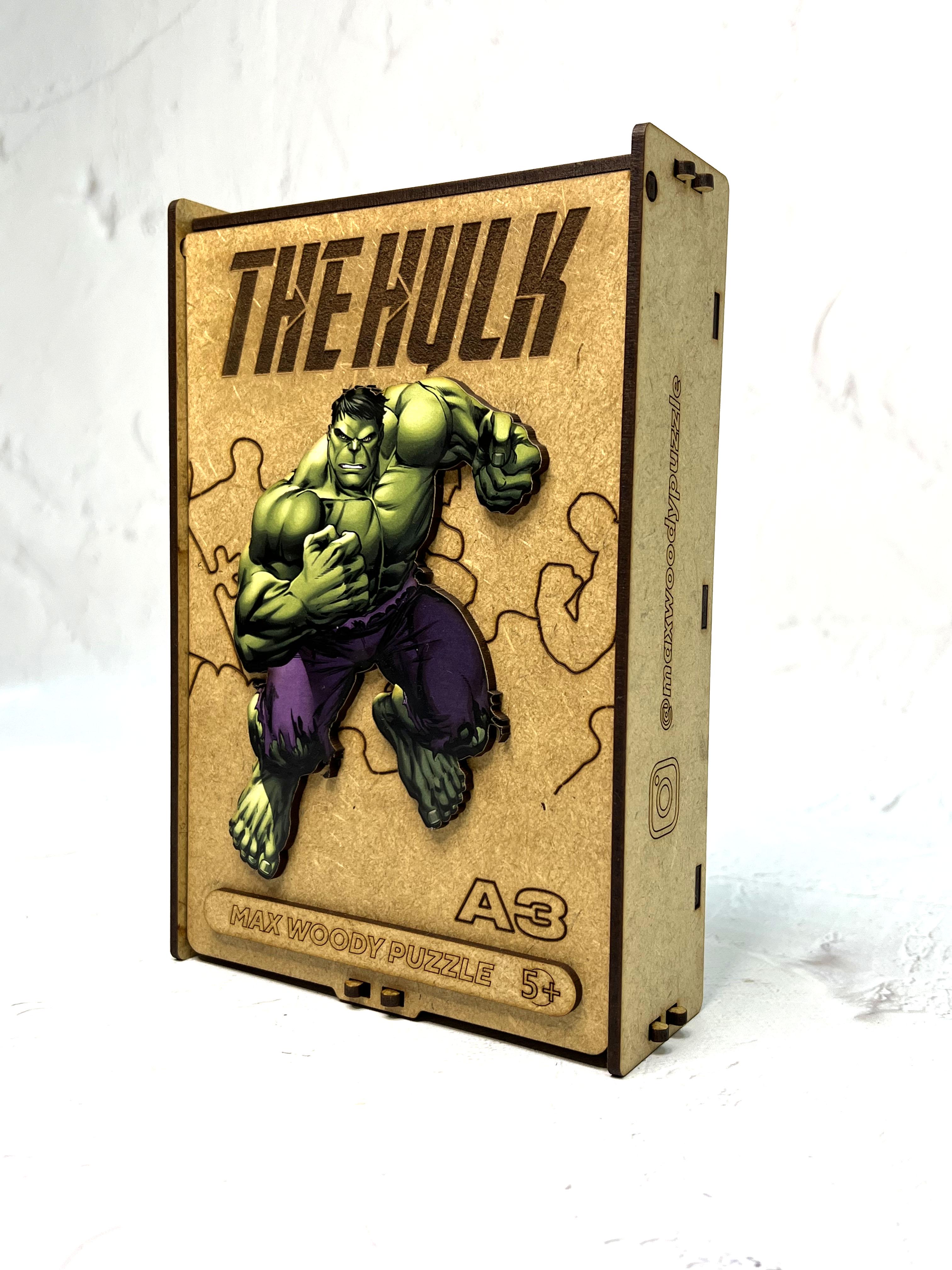はるひページ ᐉ Пазл фигурный Max Woody Hulk A3 95 деталей • Купить в Киеве