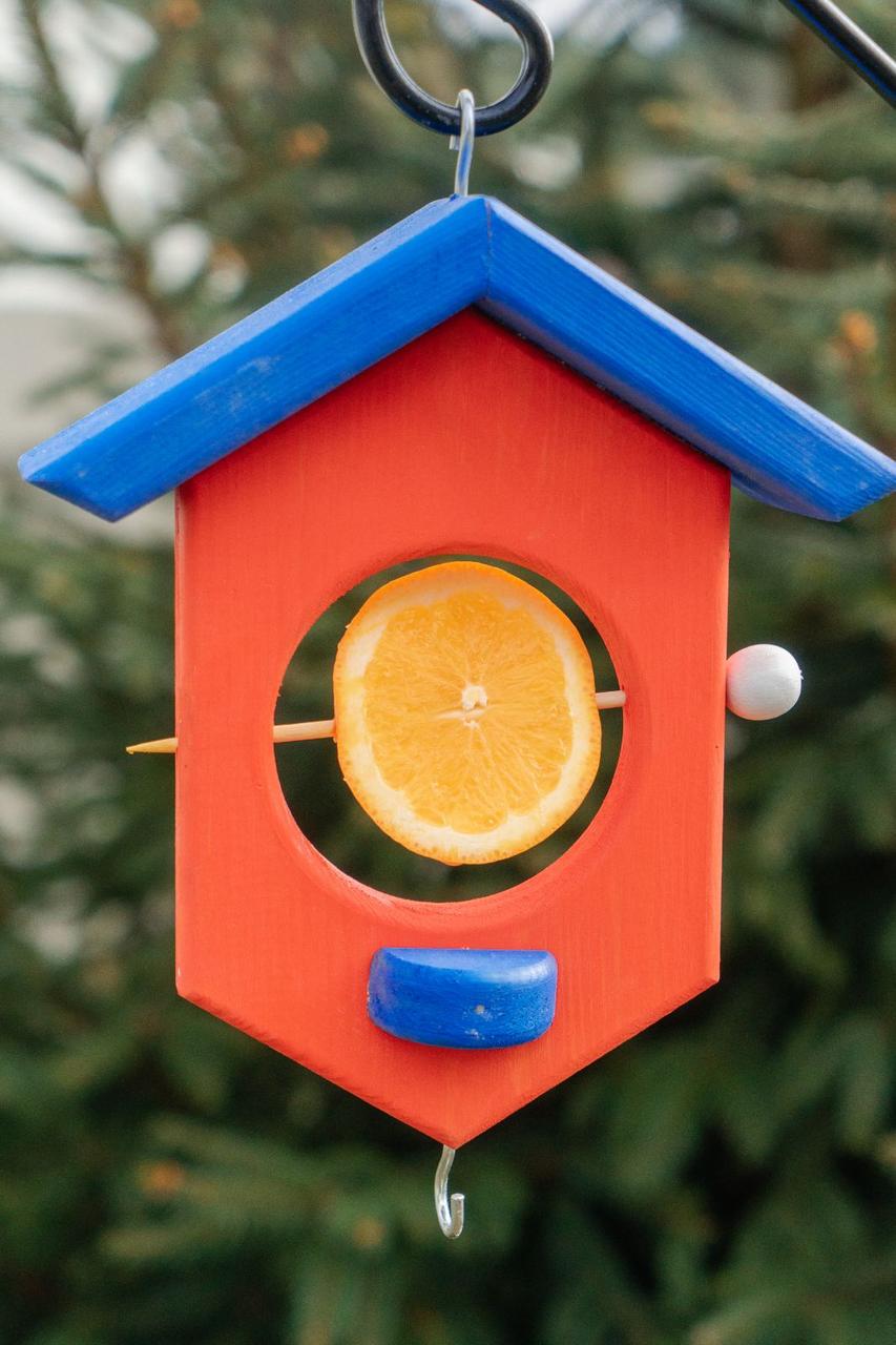 Кормушка для птиц Экзотик из древесины 250х160х70 мм 90 мм Арбуз Кормушка для птиц Экзотик из древесины 250х160х70 мм 90 мм Арбуз