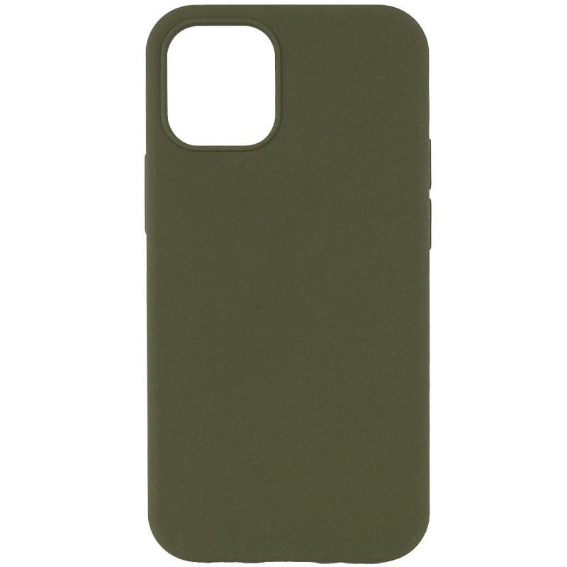 Противоударный Чехол Silicone Case Full Protective (AA) для Apple iPhone 11 Pro (5.8") Dark Olive