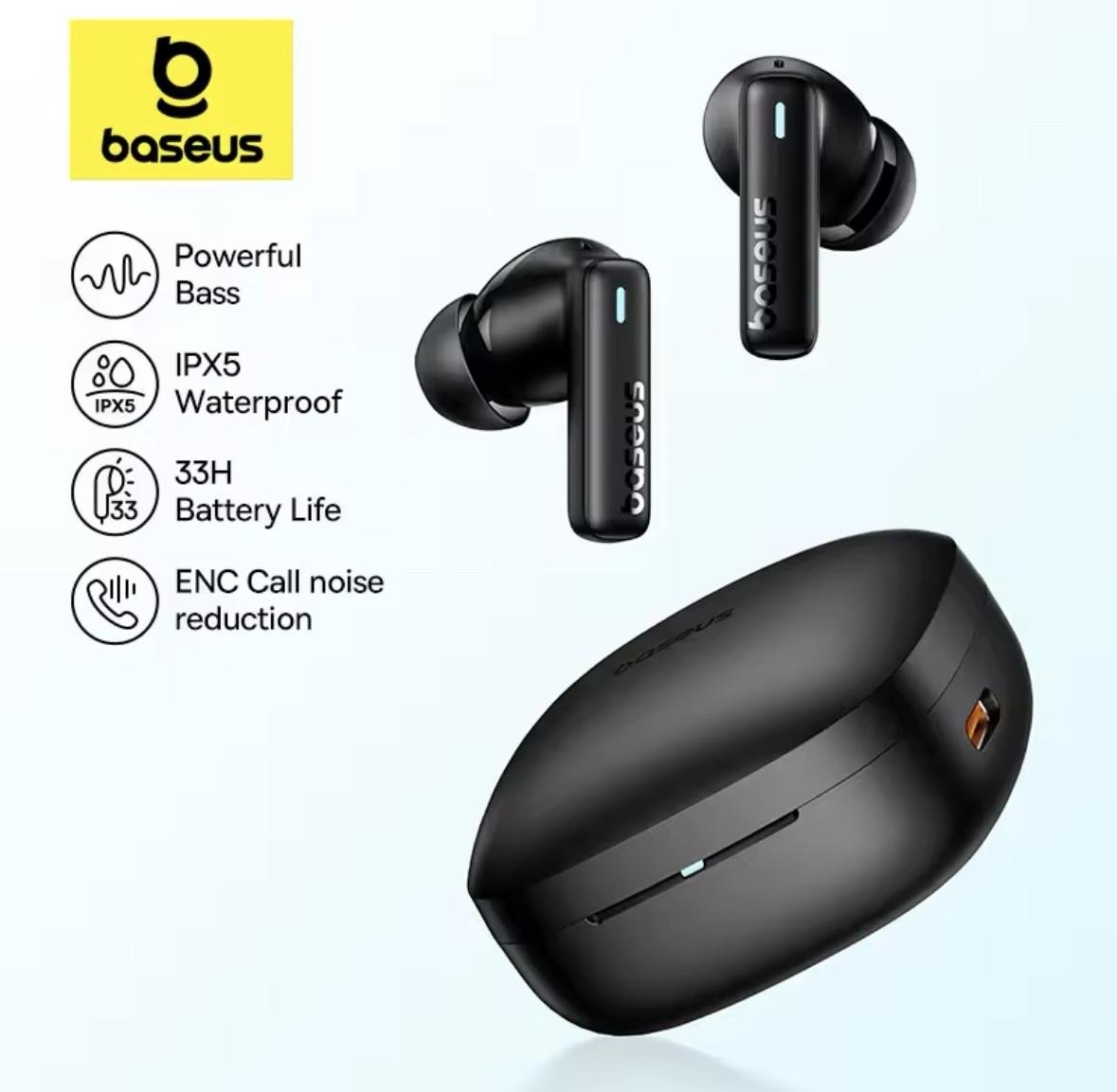 Навушники Baseus Bowie E19 Black - фото 7 Навушники Baseus Bowie E19 Black - фото 7