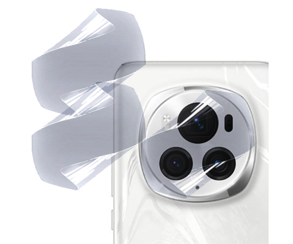 Противоударная гидрогелевая пленка Hydrogel Film для Honor Magic6 Pro на камеру 3 шт, Transparent