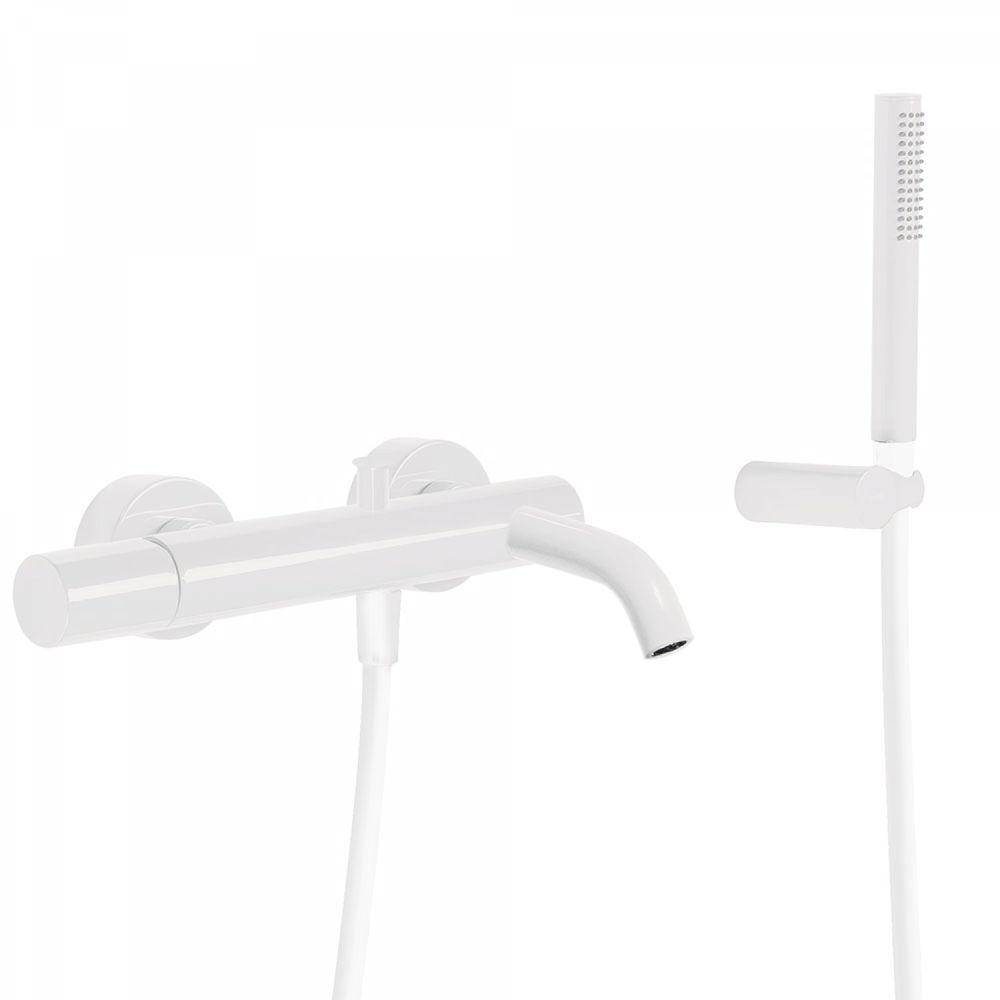 Смеситель для ванны Tres Study Exclusive 26117001BM однорычажный Белый (142556)