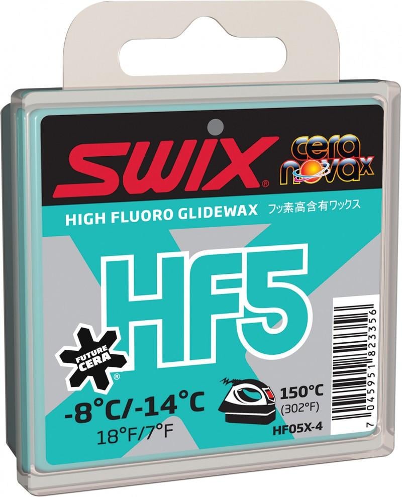 Парафін Swix HF5X Turquoise -8 °C/-14 °C 40g (1052-HF05X-4)