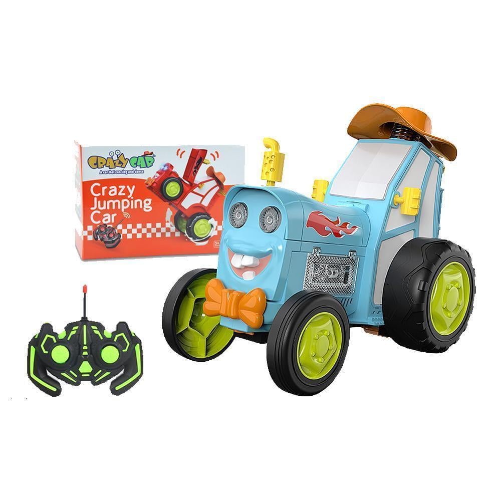 Трактор детский игрушечный на пульте управления Голубой (13036974)