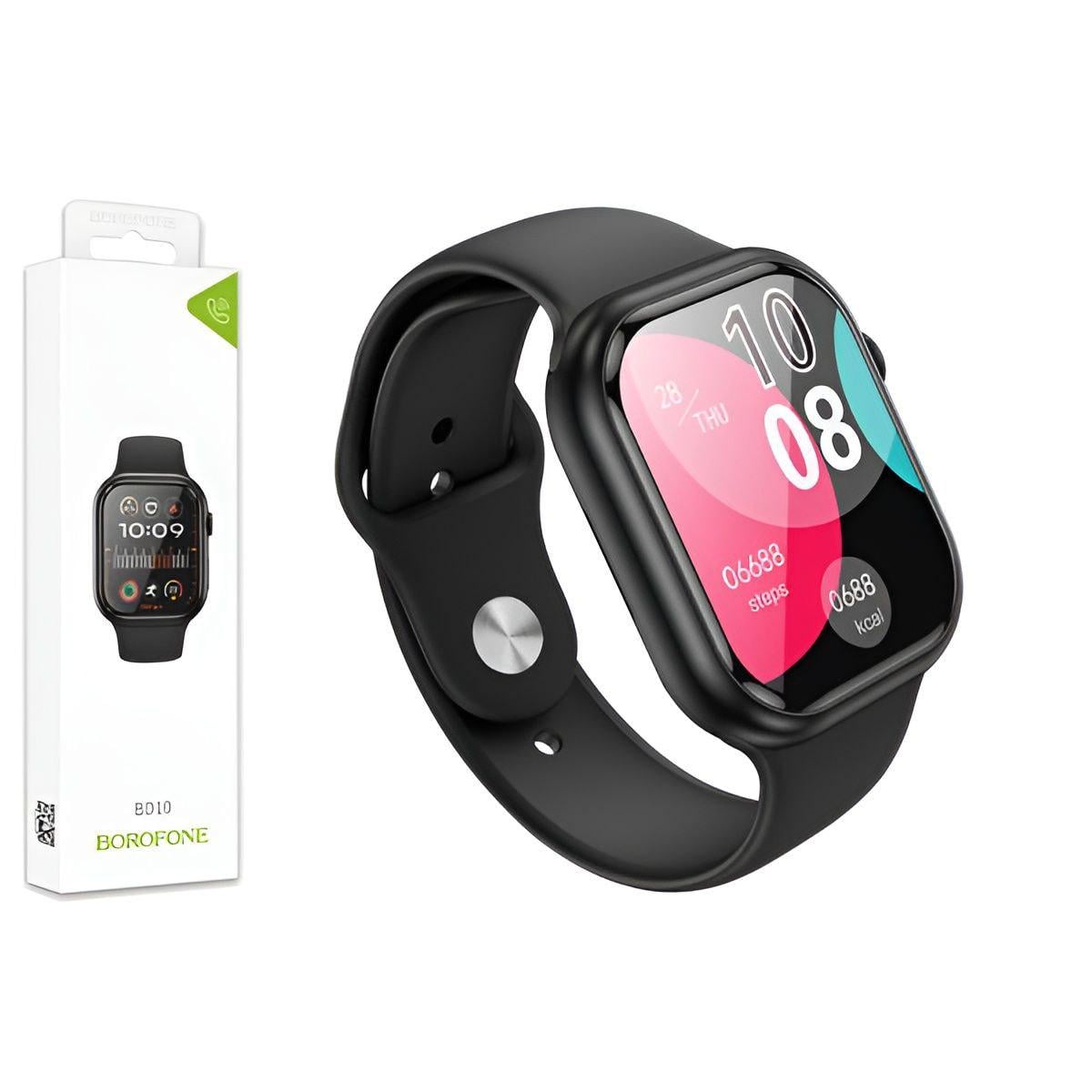 Смарт-часы Borofone BD10 экран 2,01" 270 мА·ч Bluetooth 5.3 (25438733) Смарт-часы Borofone BD10 экран 2,01" 270 мА·ч Bluetooth 5.3 (25438733)
