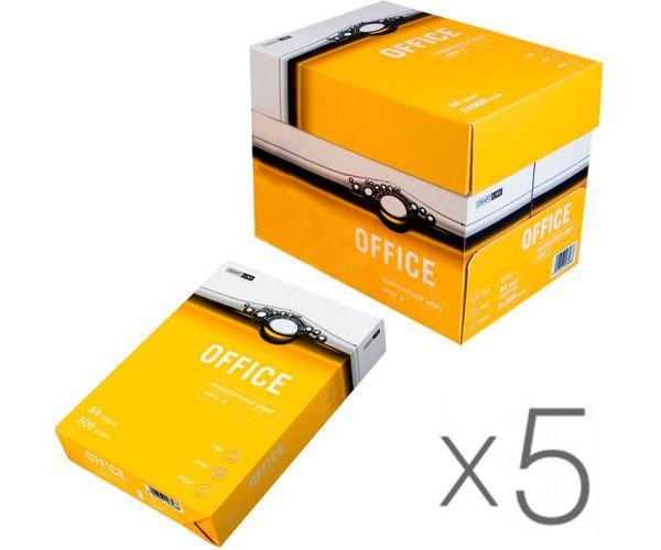 Офісний папір Smart Line Office офісний А4 С 80 г/м2 5 шт. х 500 листів Білий (18040) - фото 2