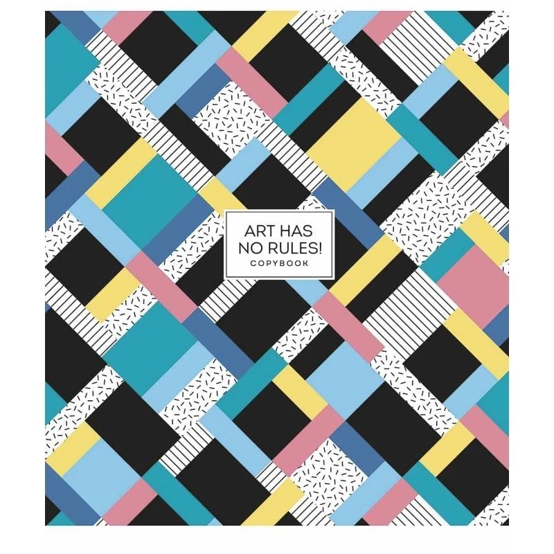 Школьная тетрадь в линейку Школярик 60 листов Разноцветный (NB-286-Z-166)