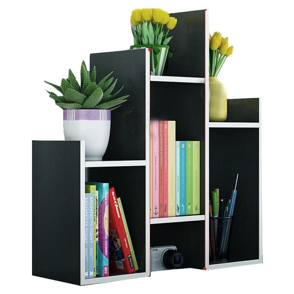 Полка книжная настольная из дерева Эсмеральда Венге (КПА-033812) Полка книжная настольная из дерева Эсмеральда Венге (КПА-033812)