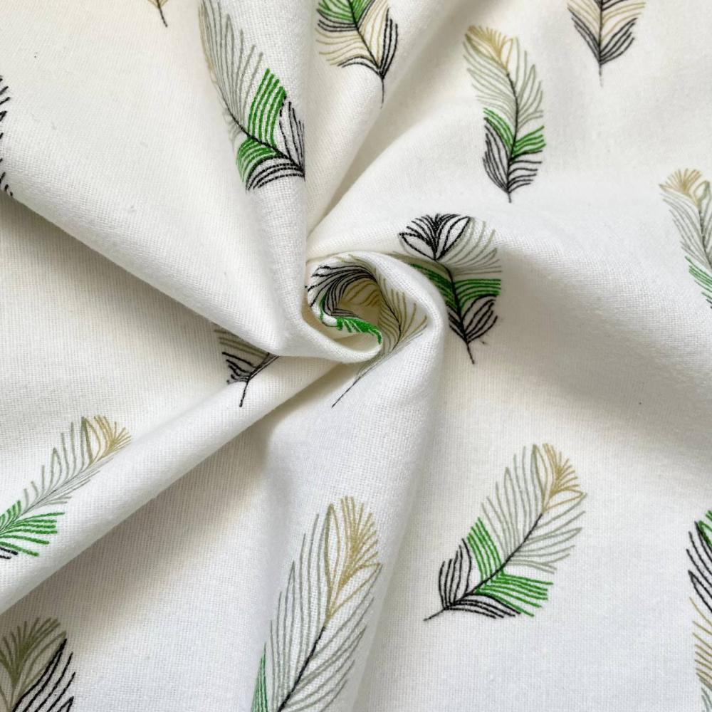 Пеленка для новорожденного Перо непромокаемая фланель 50х80 см (1736)