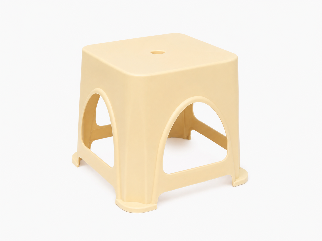 Табурет пластиковый Мини R-Plastic 255x255x276 мм (00010/beige) Табурет пластиковый Мини R-Plastic 255x255x276 мм (00010/beige)