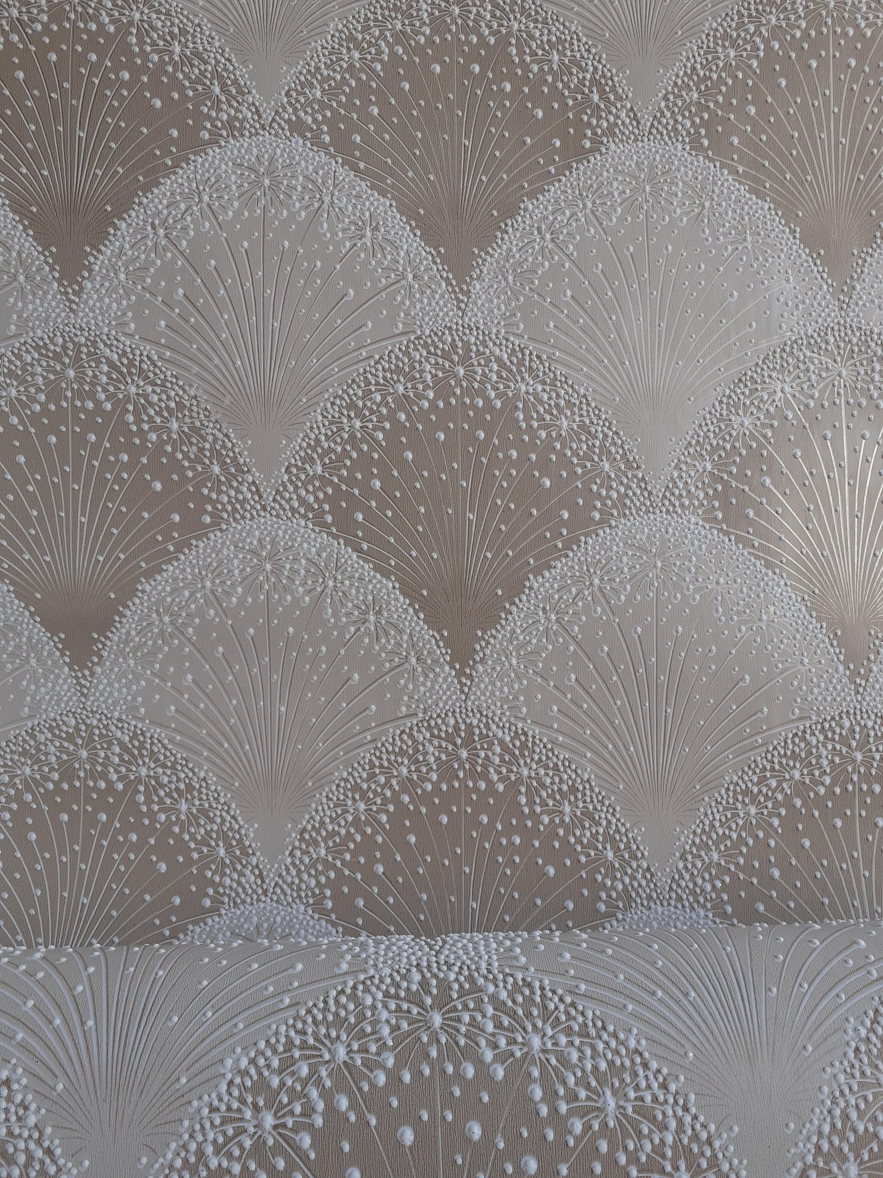 Обои бумажные акриловые V.I.P. Континент Талли Кремовый (30211 G) - фото 6