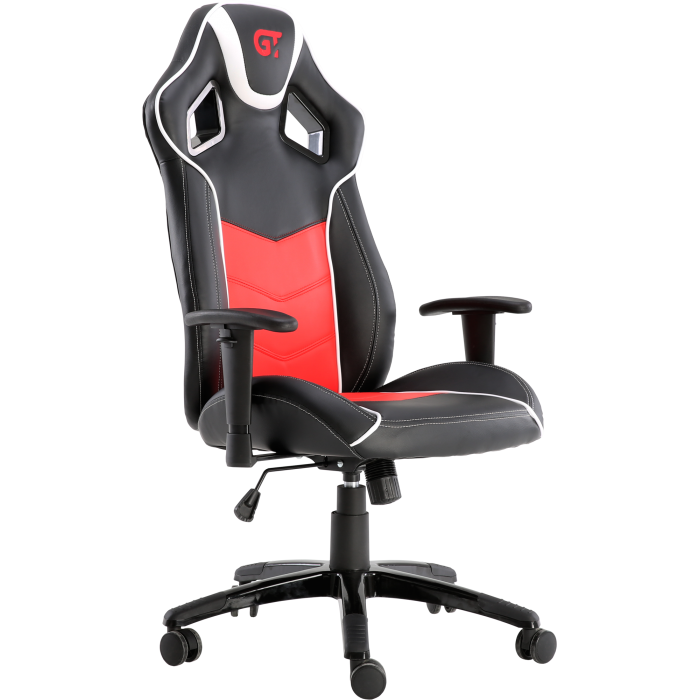 Кресло геймерское GT Racer X-2560 Black/White/Red