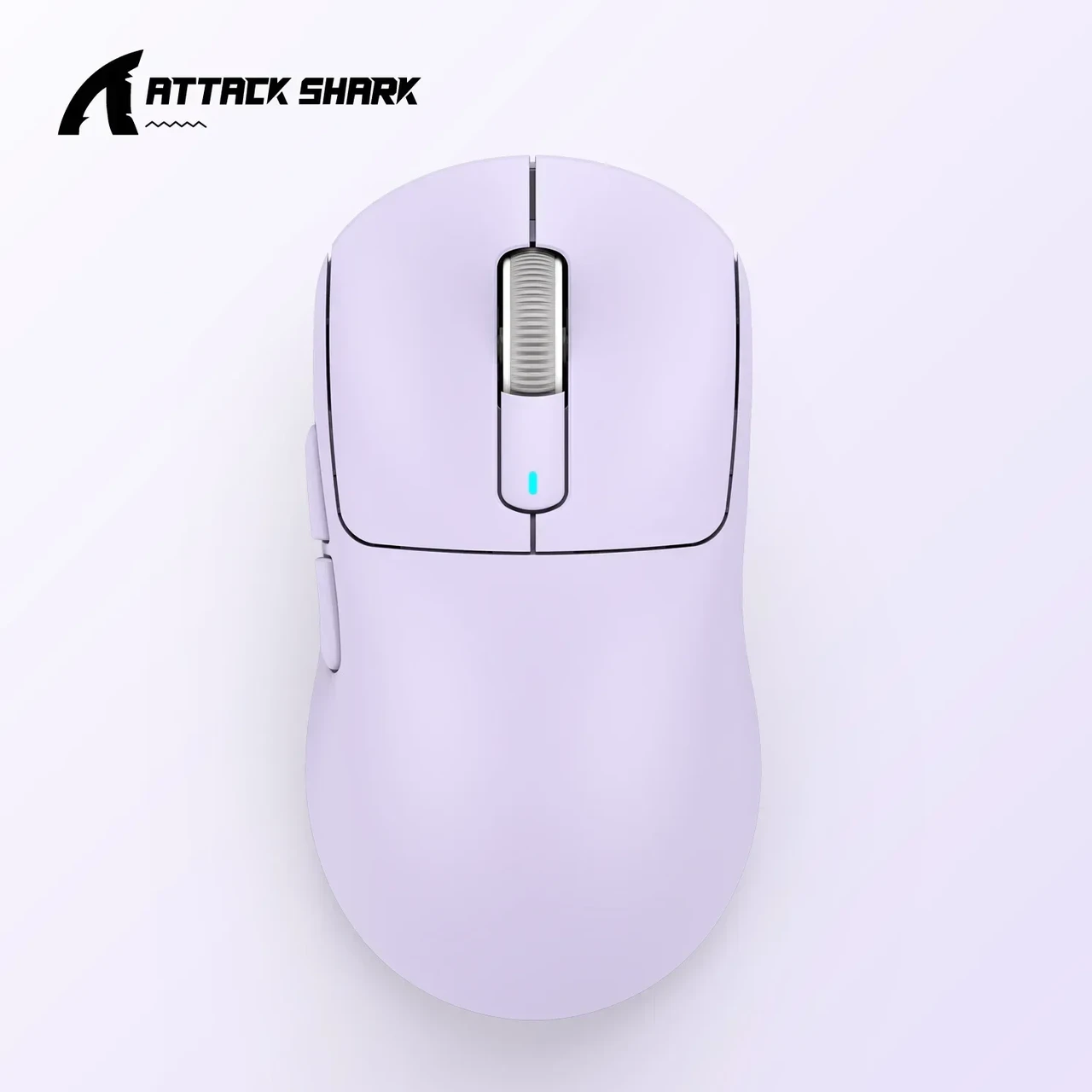 Миша ігрова Attack Shark X3 Wireless Фіолетовий (PAW3395) - фото 2 Миша ігрова Attack Shark X3 Wireless Фіолетовий (PAW3395) - фото 2