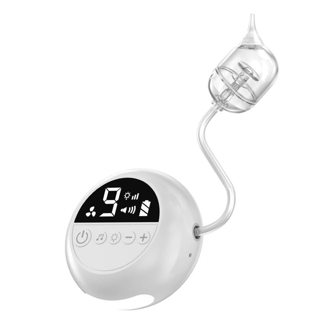 Аспиратор электрический назальный Pakiss с подсветкой и музыкой 9 уровней мощности (NASA602)