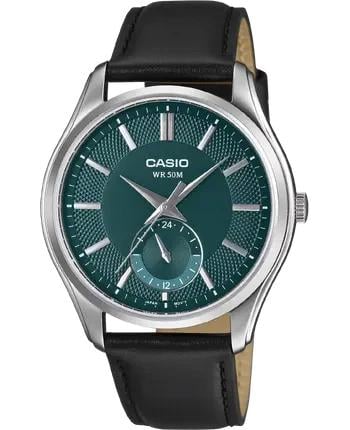 Наручные часы мужские Casio Timeless Collection MTP-B315L-3A со стальным корпусом Зеленый (3139625070)