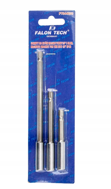 Держатель бит Falon Tech 1/4" длинный магнитный (FT044800) Держатель бит Falon Tech 1/4" длинный магнитный (FT044800)