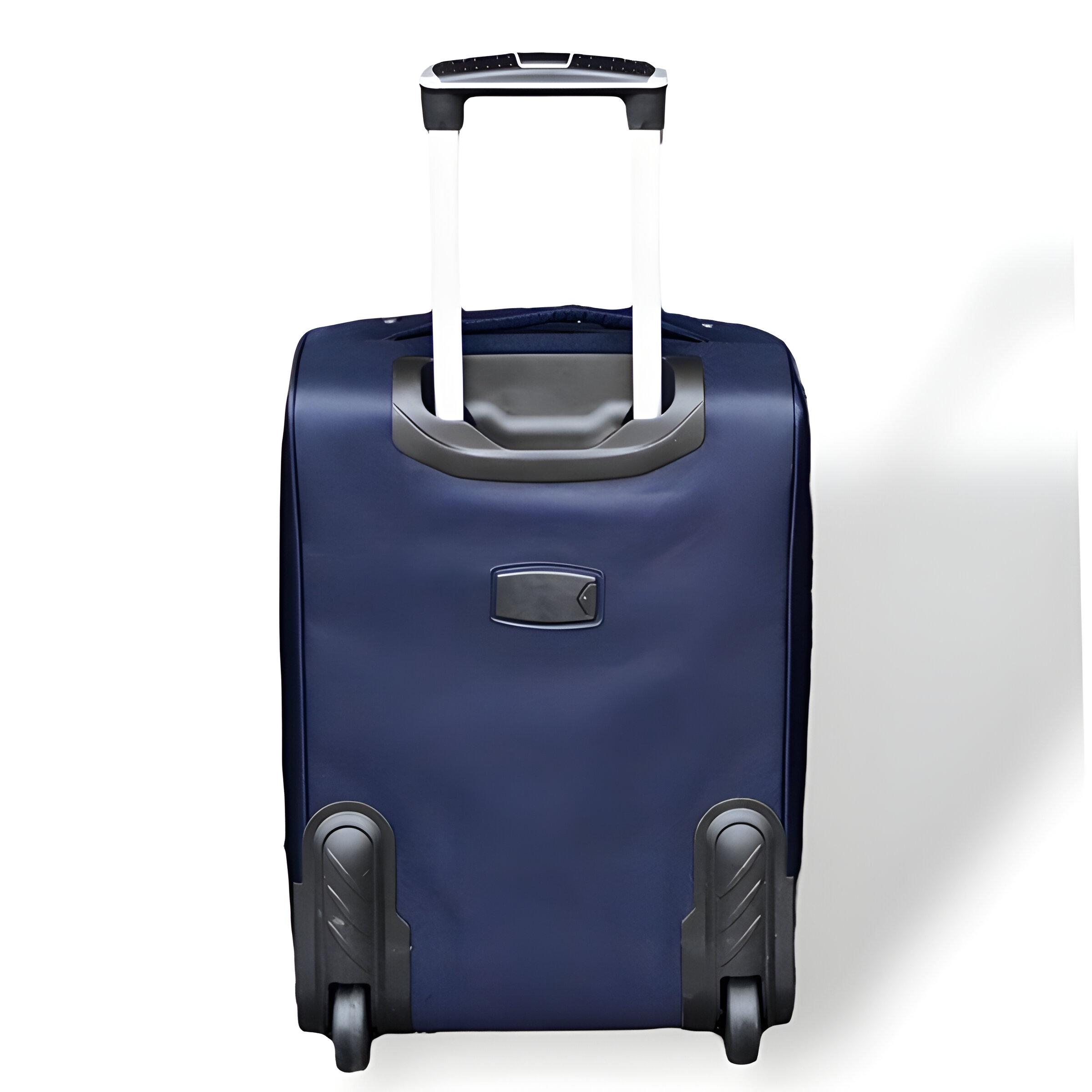 Набір з трьох валіз кордура з кодовим замком Синій (M90-3) - фото 2