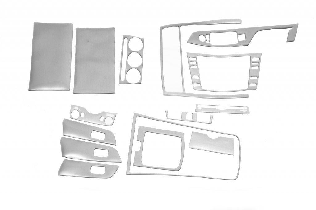 Накладки на панель под алюминий для Mazda 6 2008-2012 года