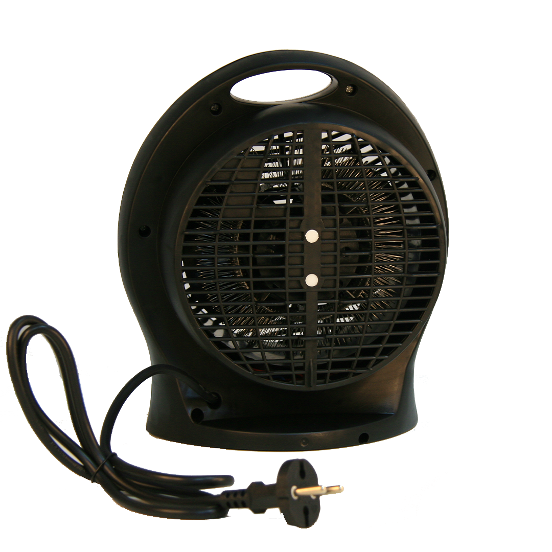 Тепловентилятор электрический Volteno с термостатом 2000 Вт Black - фото 7 Тепловентилятор электрический Volteno с термостатом 2000 Вт Black - фото 7