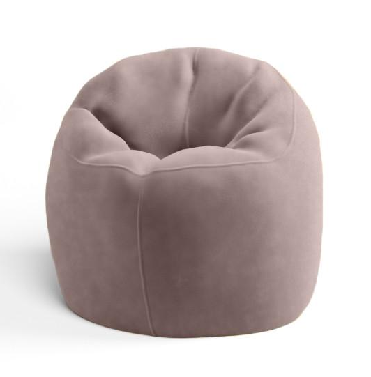 Кресло-мешок SkyPuff Облачко велюр ORLANDO 100 см Light Beige (10001100)