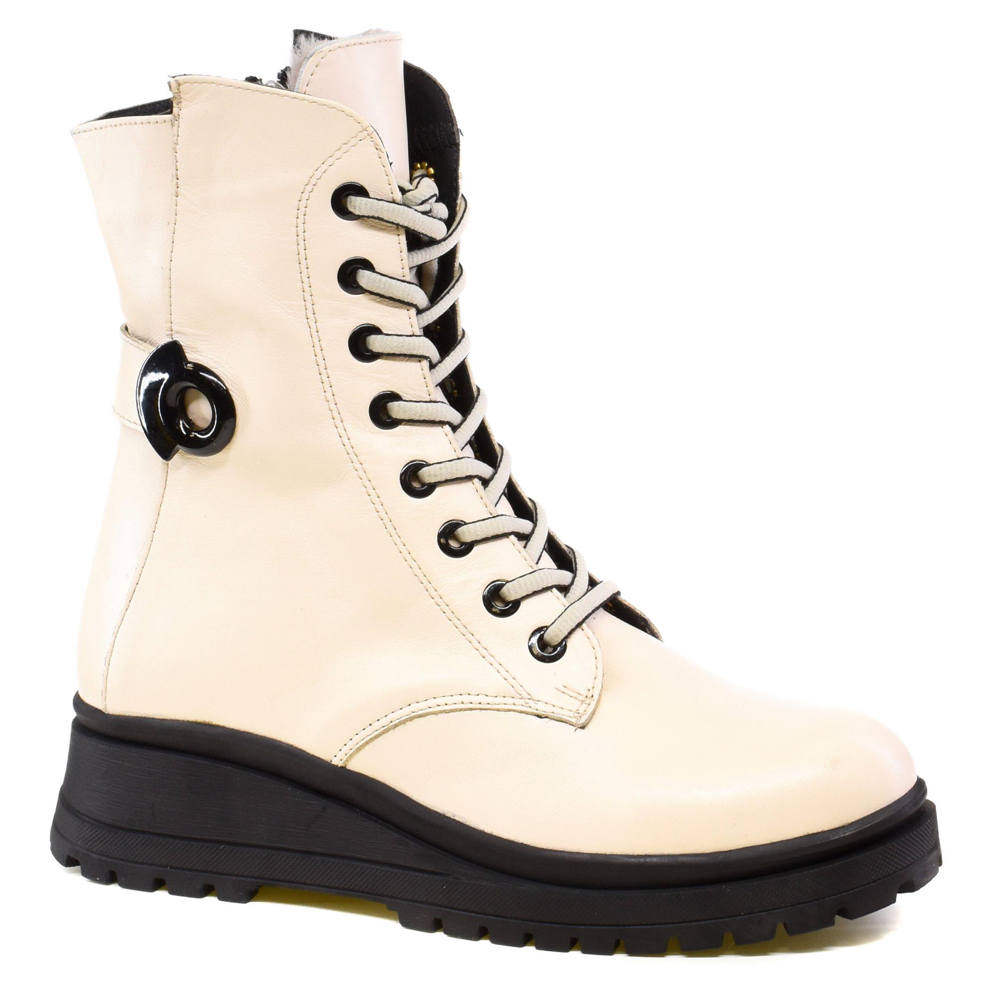 Ботинки зимние женские Nod Trend р. 40 Бежевый (013554-40)