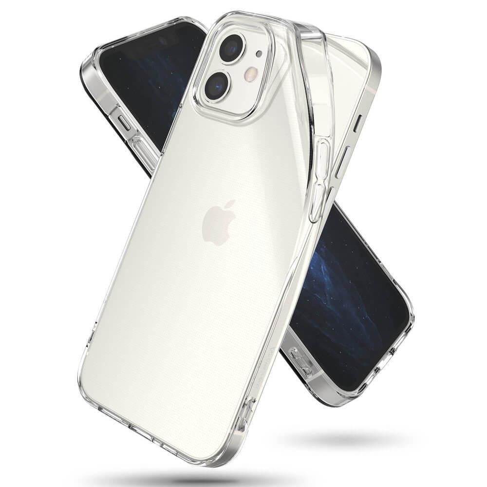 Силиконовый чехол - накладка Silicone Case 0.9mm for iPhone 12 Pro/12, Clear - фото 3