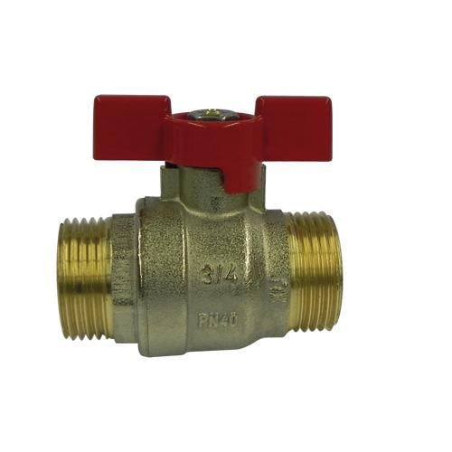 Кран шаровой IVR 1/2" прямая бабочка