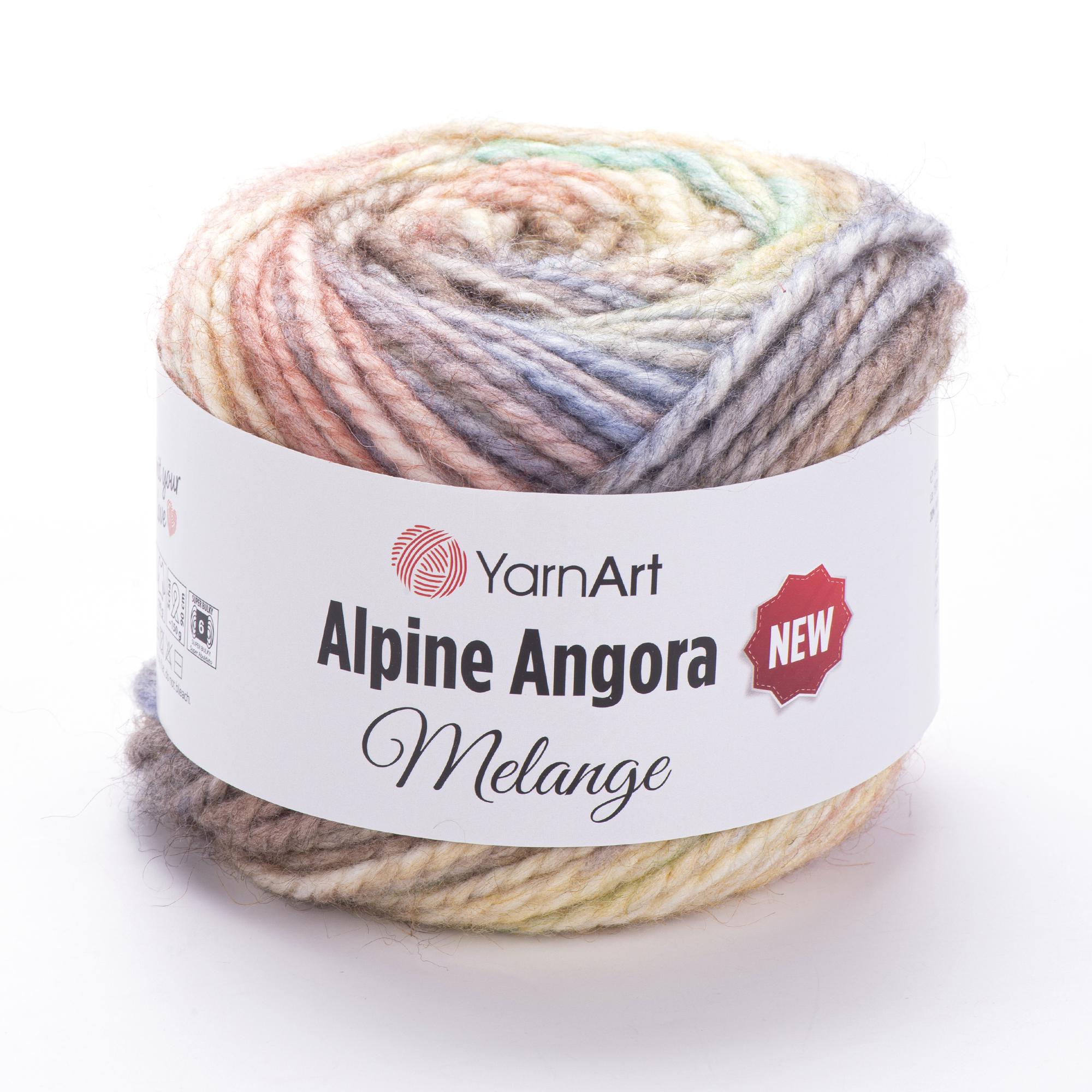 Пряжа YarnArt Alpine Angora Melange New 6405