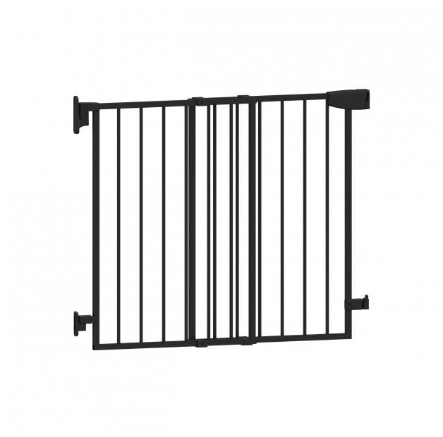 Барьер межкомнатно-лестничный Tulano Guardian 1.0 Black 70-104 см