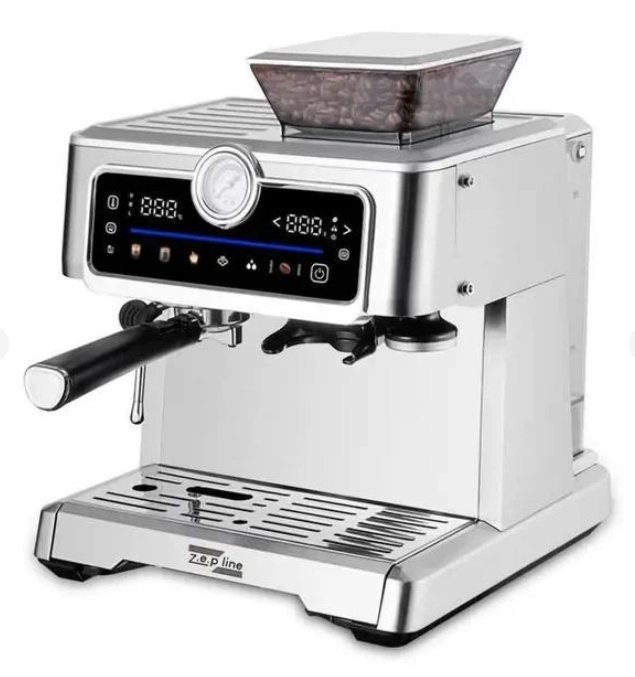 Кофемашина с кофемолкой ZepLine ZP-7305A 3000 Вт с капучинатором (31145658)