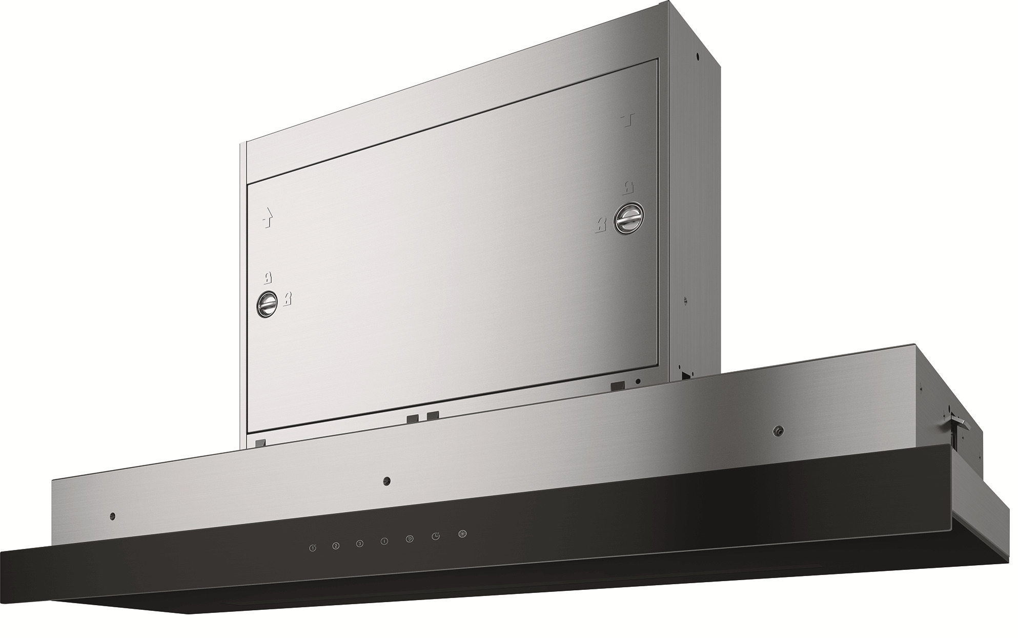 Кухонная вытяжка Franke Mythos FMY 908 POT BK встраиваемая телескопическая стекло 90 см Черный (110.0456.718)