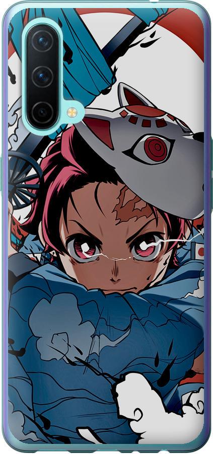 Чехол на OnePlus Nord CE Танджиро Камадо (5574u-2382-42517)
