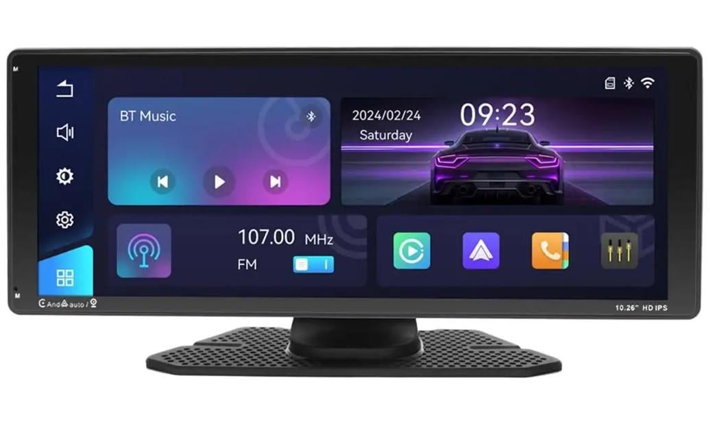 Головное устройство универсальное RIAS 901W 10,26" HD IPS сенсорный экран Apple CarPlay и Android Auto Black (2322847268)