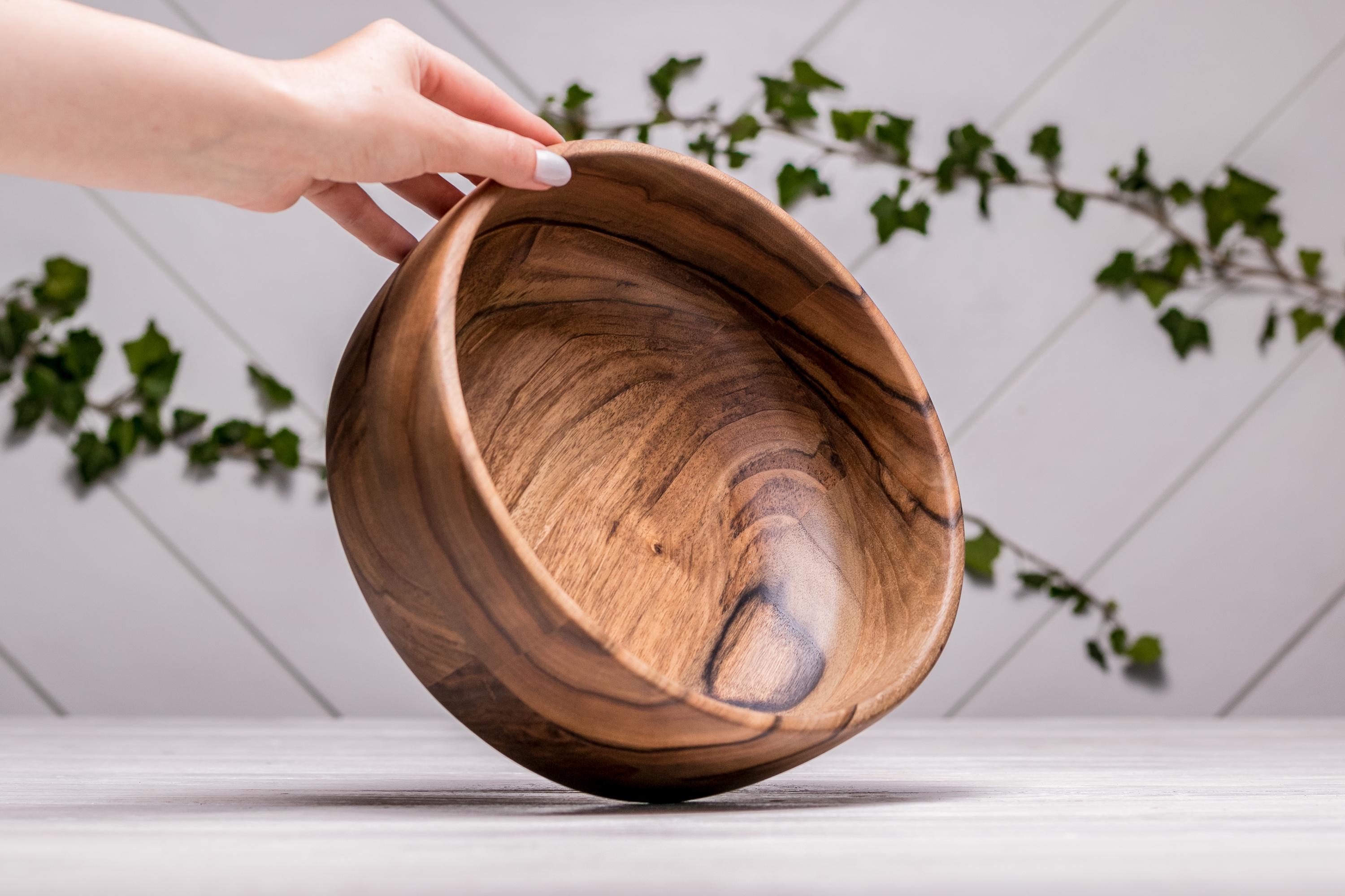 Салатница деревянная EcoWalnut L (EK-25.2) - фото 5 Салатница деревянная EcoWalnut L (EK-25.2) - фото 5