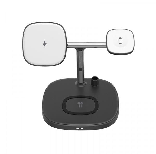 Док-станція бездротова WiWU M8 Wireless Charger Black (ts000075935000024718) - фото 4