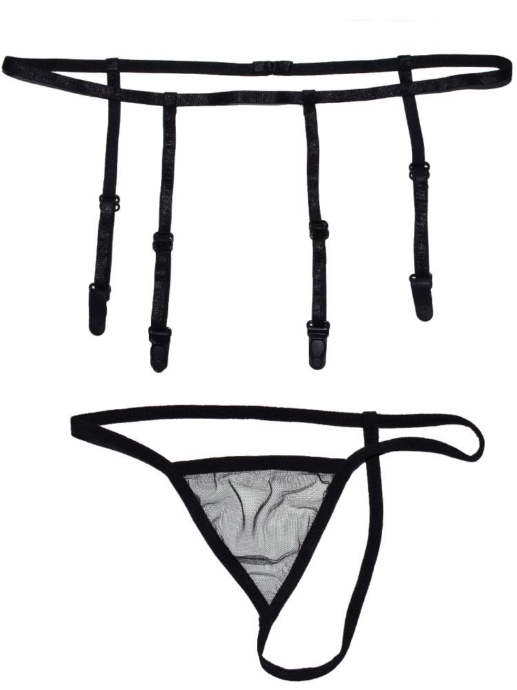 Пояс для чулок XL Черный (39953_48) - фото 3 Пояс для чулок XL Черный (39953_48) - фото 3