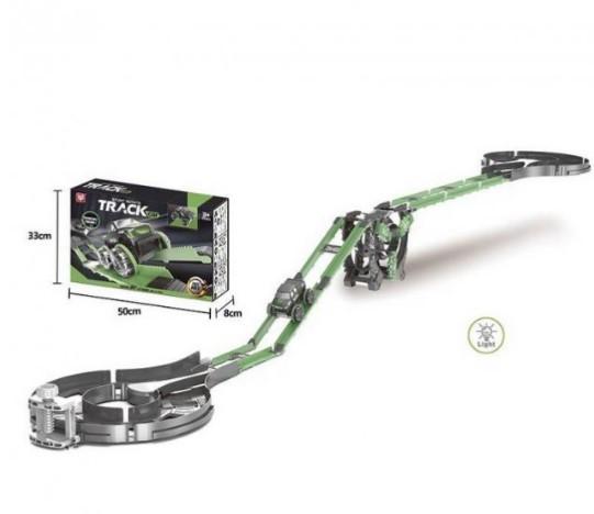 Автотрек іграшковий BD14 для хлопчиків з машинками - фото 2 Автотрек іграшковий BD14 для хлопчиків з машинками - фото 2