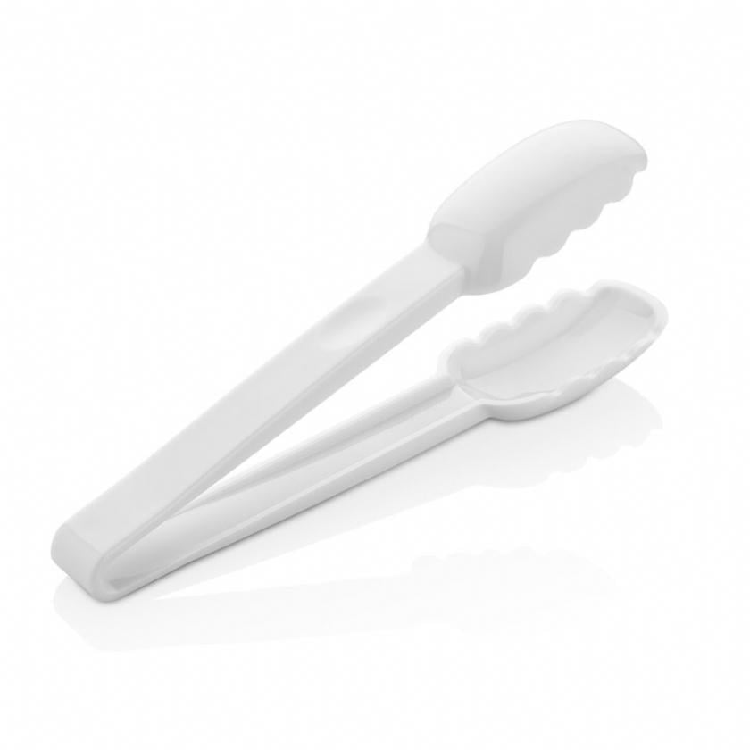 Щипці GastroPlast полікарбонат 220 мм Білий (GSM--0001/W)