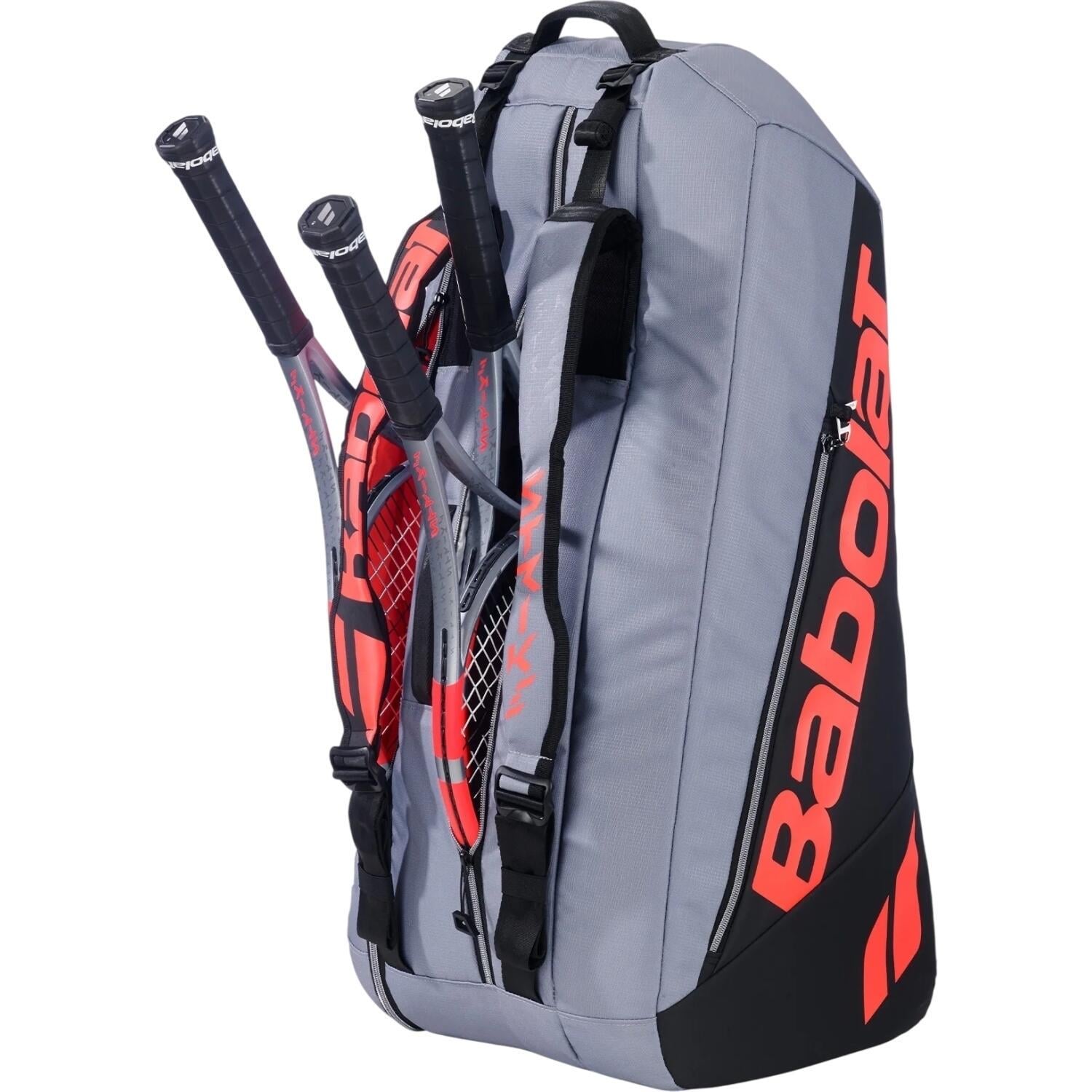 Сумка для тенниса Babolat RH X6 PURE STRIKE Серо-черно-коралловый (751249-100)