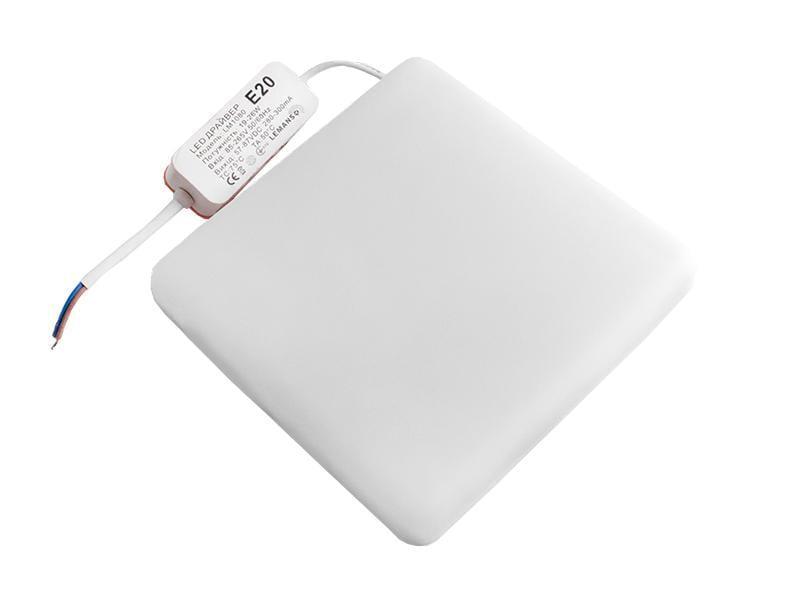 Світильник світлодіодний Lemanso LM1080 Стелс 24 Вт 2160 Лм 6500K квадратний (2885)