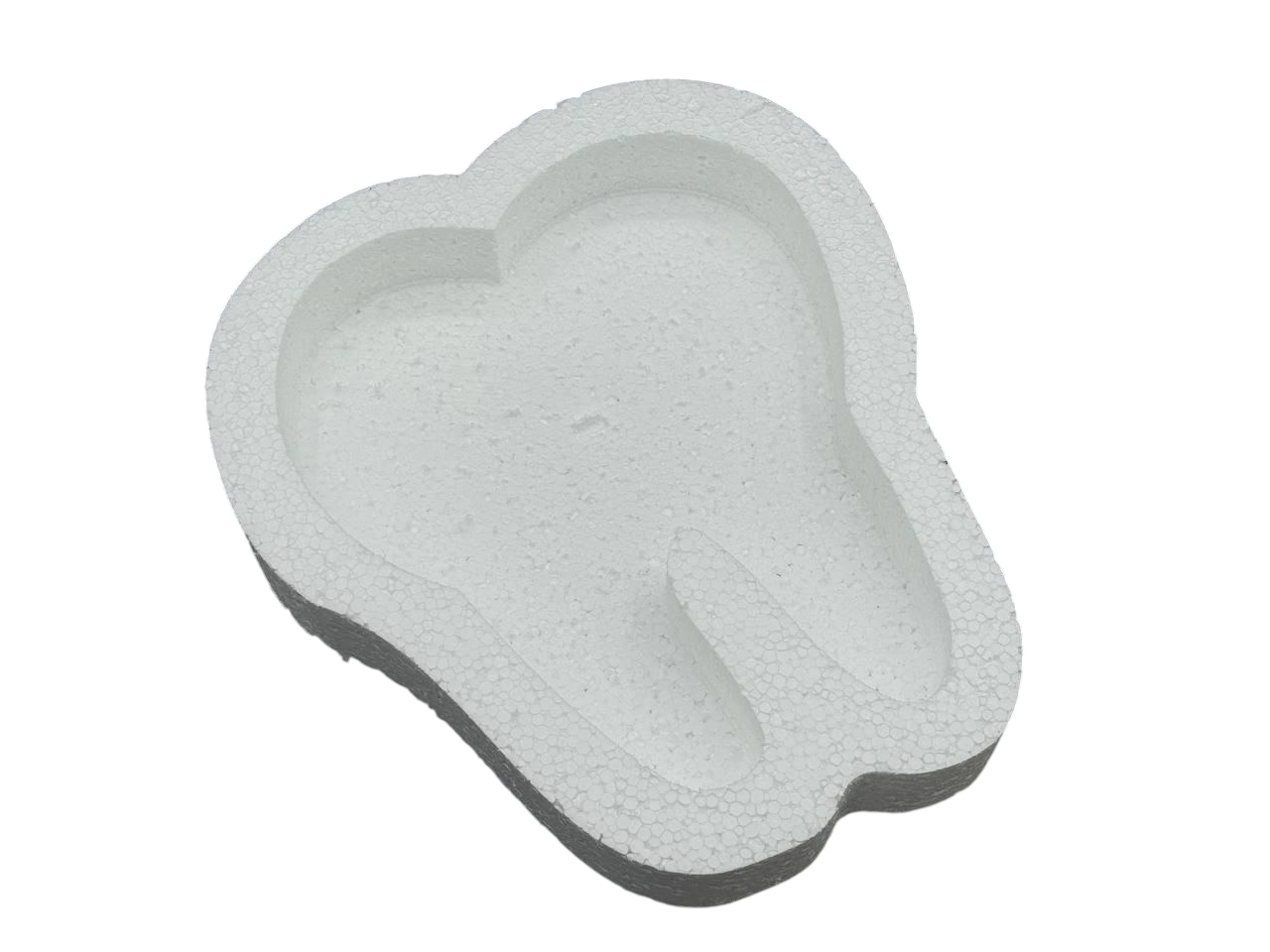 Пенобокс для декорирования пенопластовая заготовка для рукоделия 31х27 см Белый (PNB-026)