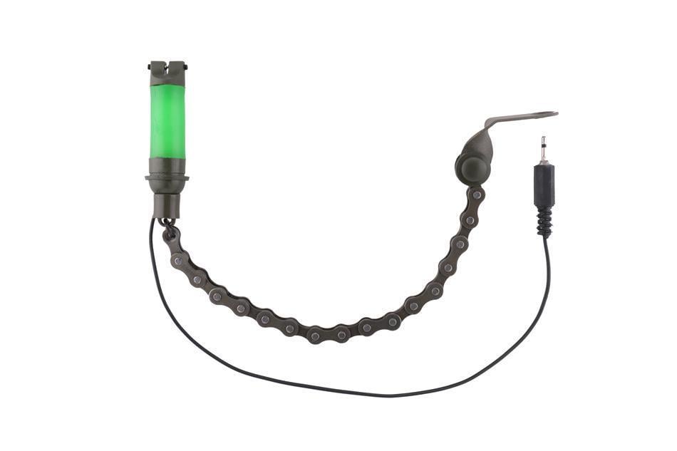 Свингер Fishing ROI Bite Indicator на вело цепи с подключением Зеленый