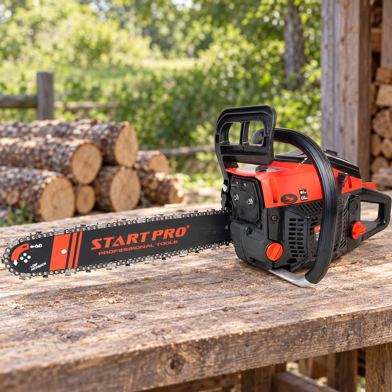 Пила бензиновая цепная Start Pro SCS-4050E/1 1900 Вт 40,7 см