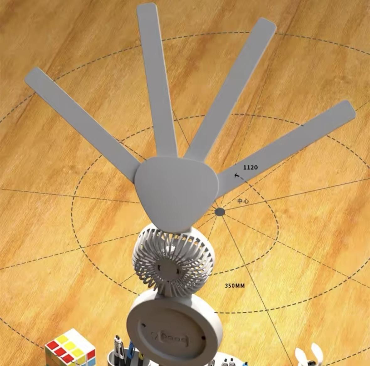 Лампа настольная LED RGB аккумулятор/вентилятор часы/календарь/термометр 3200 mAh - фото 3 Лампа настольная LED RGB аккумулятор/вентилятор часы/календарь/термометр 3200 mAh - фото 3