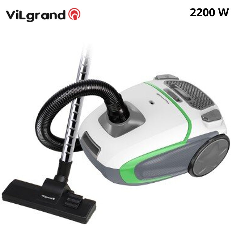 Пылесос мешковой VILGRAND VVC2244W мешковой 2200W - фото 2 Пылесос мешковой VILGRAND VVC2244W мешковой 2200W - фото 2