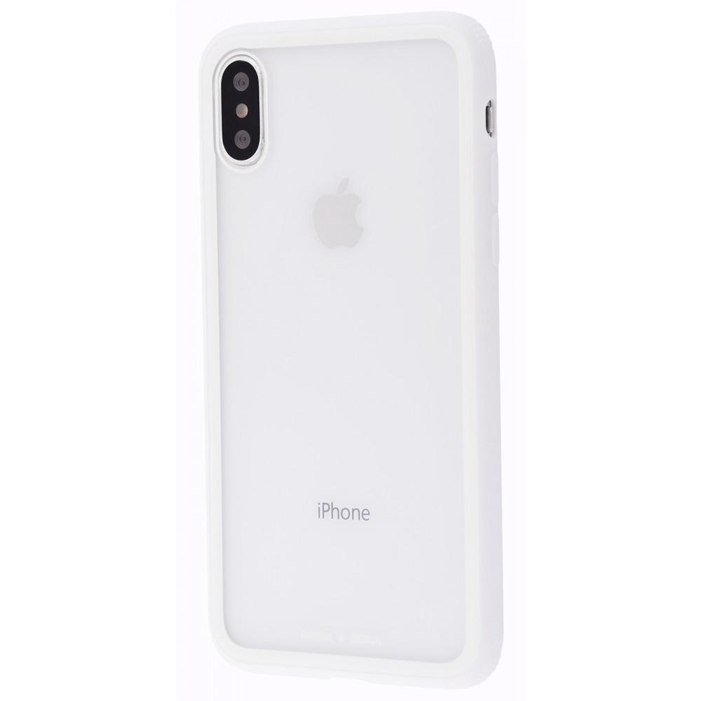 Чохол BaSEus SEe-Through Glass Protective case TPU для iPhone XS Max White