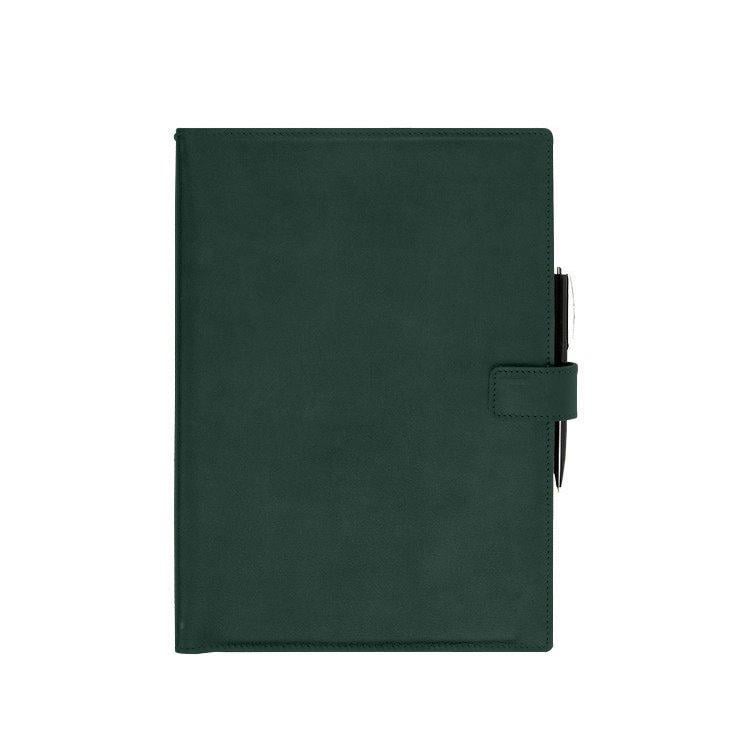 Блокнот шкіряний Софт-бук 9.2 Crazy Horse А4 Зелений (A-027958)